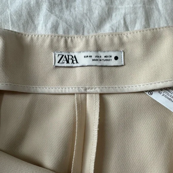 Zara Beige Dress Pants - Picture 9 of 11